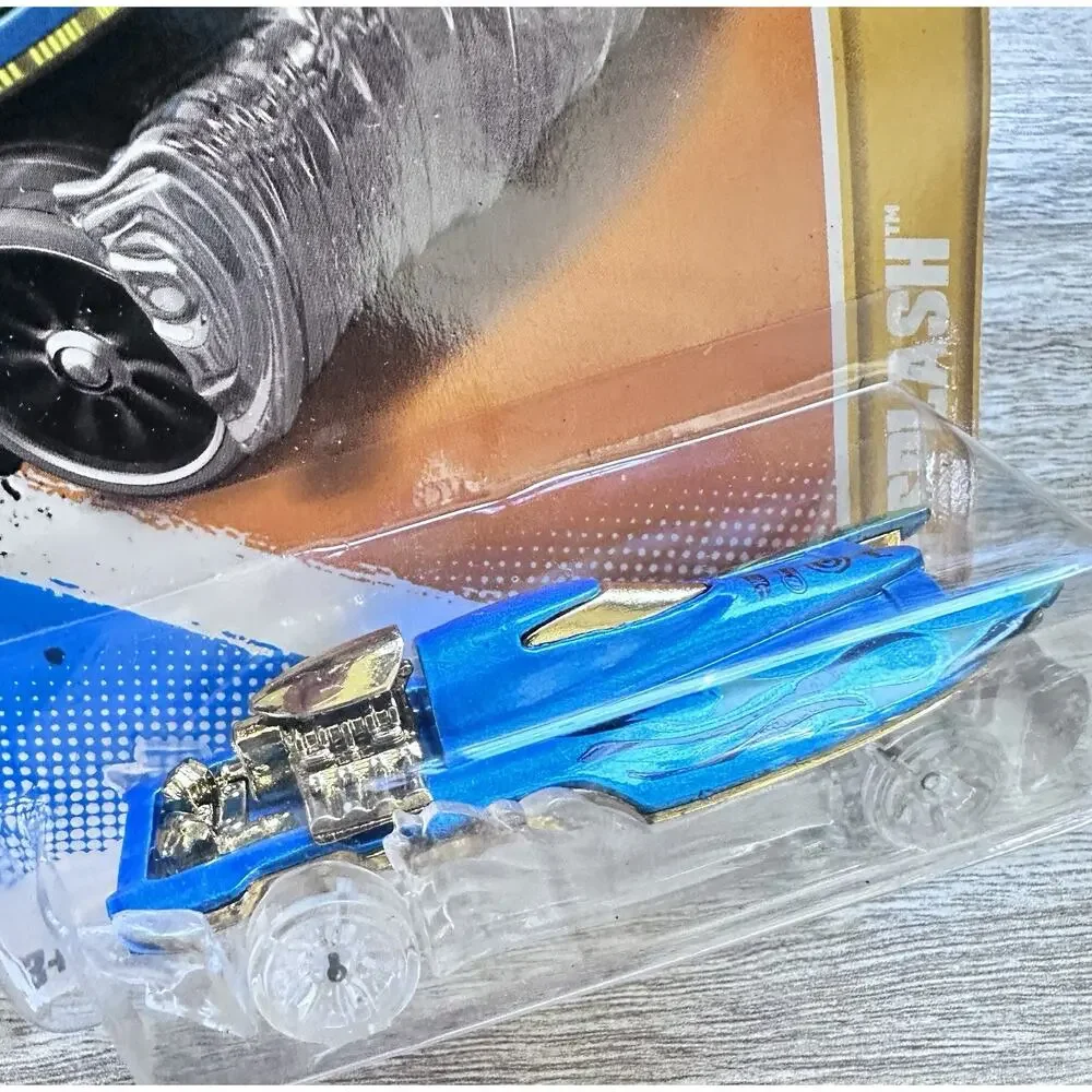 2012 Hot Wheels #29 New Models 29/50 MAD SPLASH Blue w/ClearWheels New H18